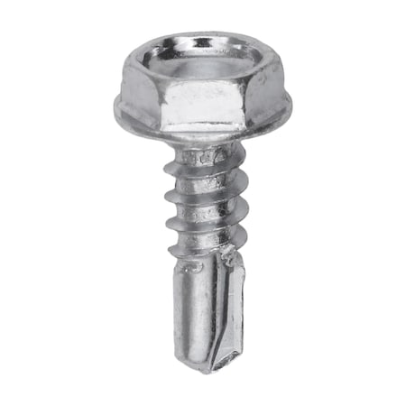Auveco 10-16 X 5/8 HEX WA.HD. #2 TEKS SC. ZINC, 100PK 9614